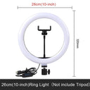 10-Inch LED Ring Light for Stunning Photos and Videos