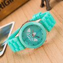 Women's Stylish Quartz Sports Watch with Silicone Band for Fashionable Ladies  ourlum.com   