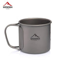 Foldable Titanium Camping Mug - Lightweight Outdoor Cup