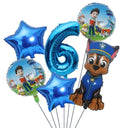 Paw Patrol Dog Balloon Set Chase Skye Marshall Birthday Fun