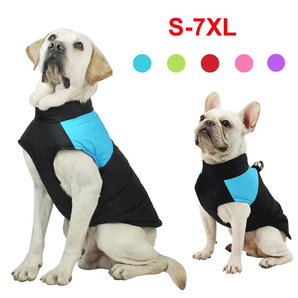 Winter Waterproof Dog Vest Jacket: Windproof, Warm, Stylish Coat  ourlum.com   