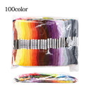 Cross Stitch Embroidery Floss Thread Set: Elevate Creativity & Quality  ourlum.com 100 Colors No Repeat  