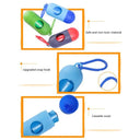 Pet Waste Bag Dispenser Durable Plastic Enhanced Snap Hook