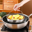 Stainless Steel Steamer Basket for Rice and Vegetables Cooking