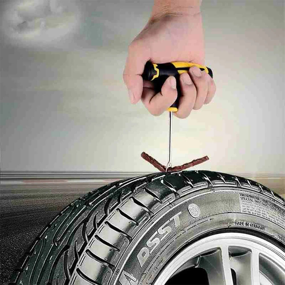 Ultimate Tire Puncture Repair Kit Set - Quick, Durable, Portable & Effective  ourlum.com   