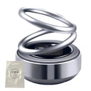 Elegant Car Perfume Double-ring Aroma Diffuser Solar Freshener