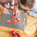 Thickened Stainless Steel Cutting Board Titanium Steel Antibacterial And Mildew-proof Household Cutting Board Kitchen Board 316