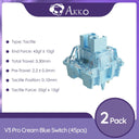 Akko V3 Pro Cream Blue Switch Enhanced Stability Typing