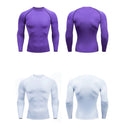 High-Performance Men's Compression MMA Fitness T-Shirt