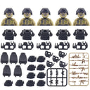 Military Special Forces Building Blocks: Combat Set & Accessories  ourlum.com D283A-1Set  