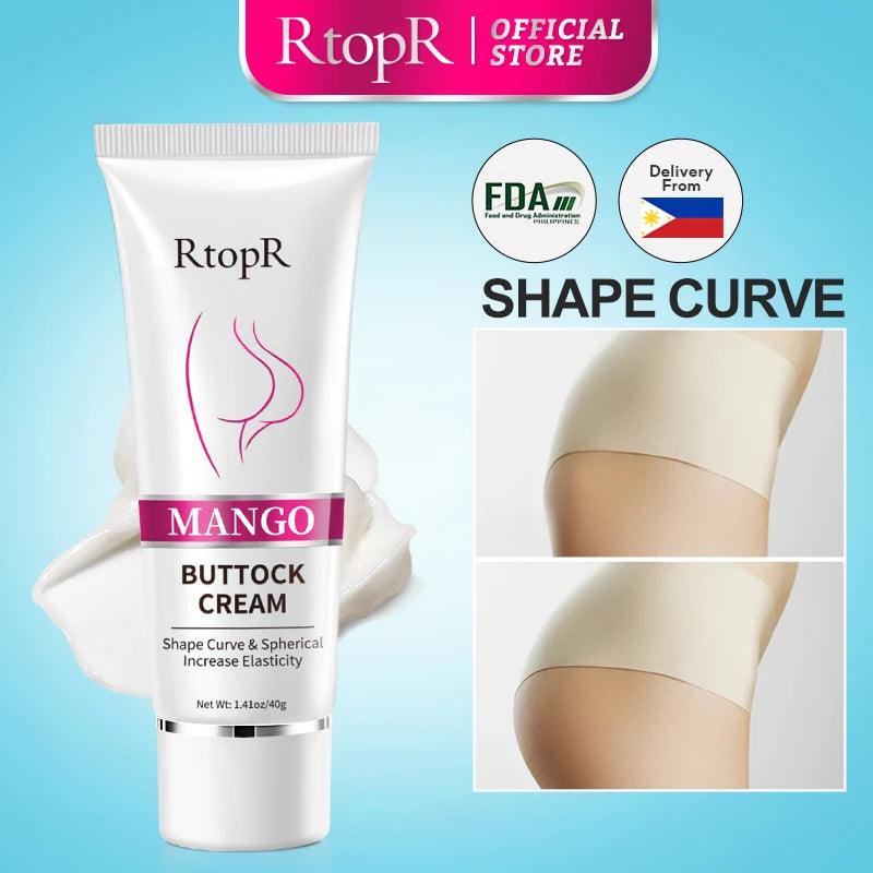 Mango Sexy Buttock Enhancement Cream Body Skin Care Hip Firming Cream Whitening Moisturizing Anti-Aging Buttock Treatment