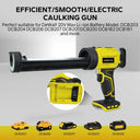 Wireless Dewalt Electric Caulking Gun Adjustable Speed LED Light