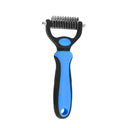 Professional Pet Grooming Brush - Dual-Head Shedding Tool