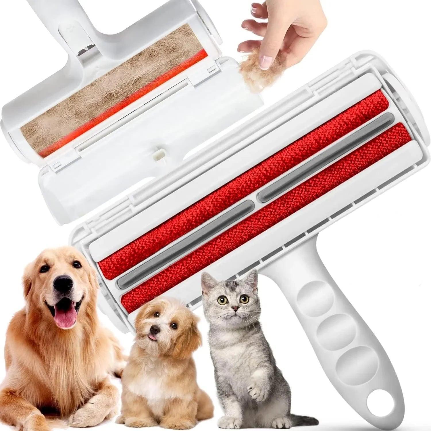 Pet Hair Remover Roller: Efficient Dog & Cat Fur Removal  ourlum.com   