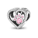 Dog Pet Charms 925 Silver Paw French Bulldog Beads Jewelry