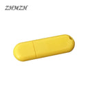 ZHMZH 3LEDs 1.5W Reading Lamps USB Night Lights Mini Book Light Portable U Disk LED Lamp Power Bank Powered 12 colors  ourlum.com Yellow CHINA 