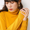 Chic Korean Turtleneck Sweater for Women - 2023 Knitwear