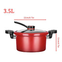 3.5L Electric Pressure Cooker - Safe Large Capacity Appliance