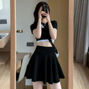 Elevate Your Style with Black Mini Tennis Skirts Chic