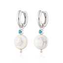 Elegant Silver Pearl Earrings: Timeless Luxury Accessory