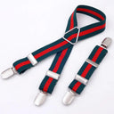 Rainbow Stripe Dog Diaper Suspenders for Pet Clothes Accessories