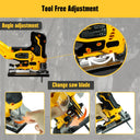 Mellif Cordless Jig Saw for Dewalt 18V 20V MAX Tool