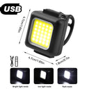 Compact Multifunctional Mountain Bike LED Light Waterproof Gear