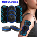 LCD EMS Electric Massager Neck Stretcher for Muscle Relaxation