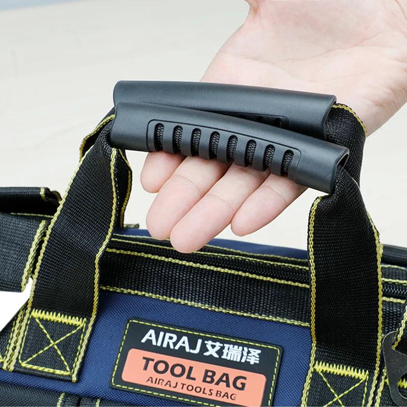 AIRAJ Waterproof Electrician Tool Bag: Oxford Cloth, Adjustable Strap, Multifunction  ourlum.com   