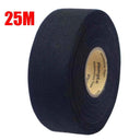 25M Adhesive Cloth Tape for Car Auto Cable Looms - Black  ourlum.com black 25M 30mm