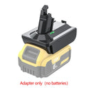 18V Lithium Battery Adapter for Dyson V6 V7 V8 Vacuum Compatible