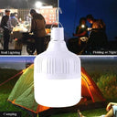 Portable 500W LED Camping Light with USB Rechargeable Bulb - Versatile Outdoor Lighting Solution  ourlum.com   