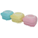 Bath Massage Silicone Brush for Dogs Cats: Gentle Safety Spa Tool  ourlum.com   