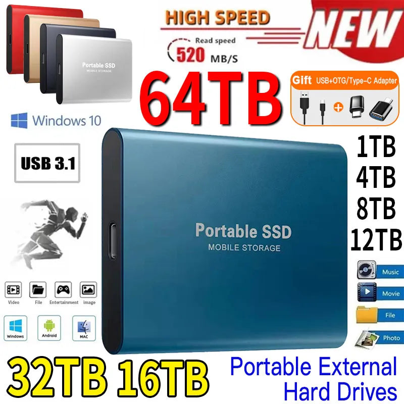 High-Speed Portable SSD for Efficient Data Transfer  ourlum.com   