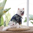 Hawaiian Style Pet Shirt: Pineapple Print Breathable Dog Clothes  ourlum.com   