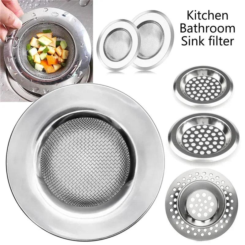 Stainless Steel Mesh Sink Strainer - Efficient Drainage Solution for Kitchen and Bathroom  ourlum.com   