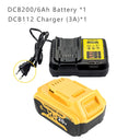 Probty 6000mAh Replacement Battery for Dewalt DCB200 Tools