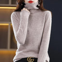 Merino Wool Cashmere Winter Sweater Cozy Elegance Cold Days