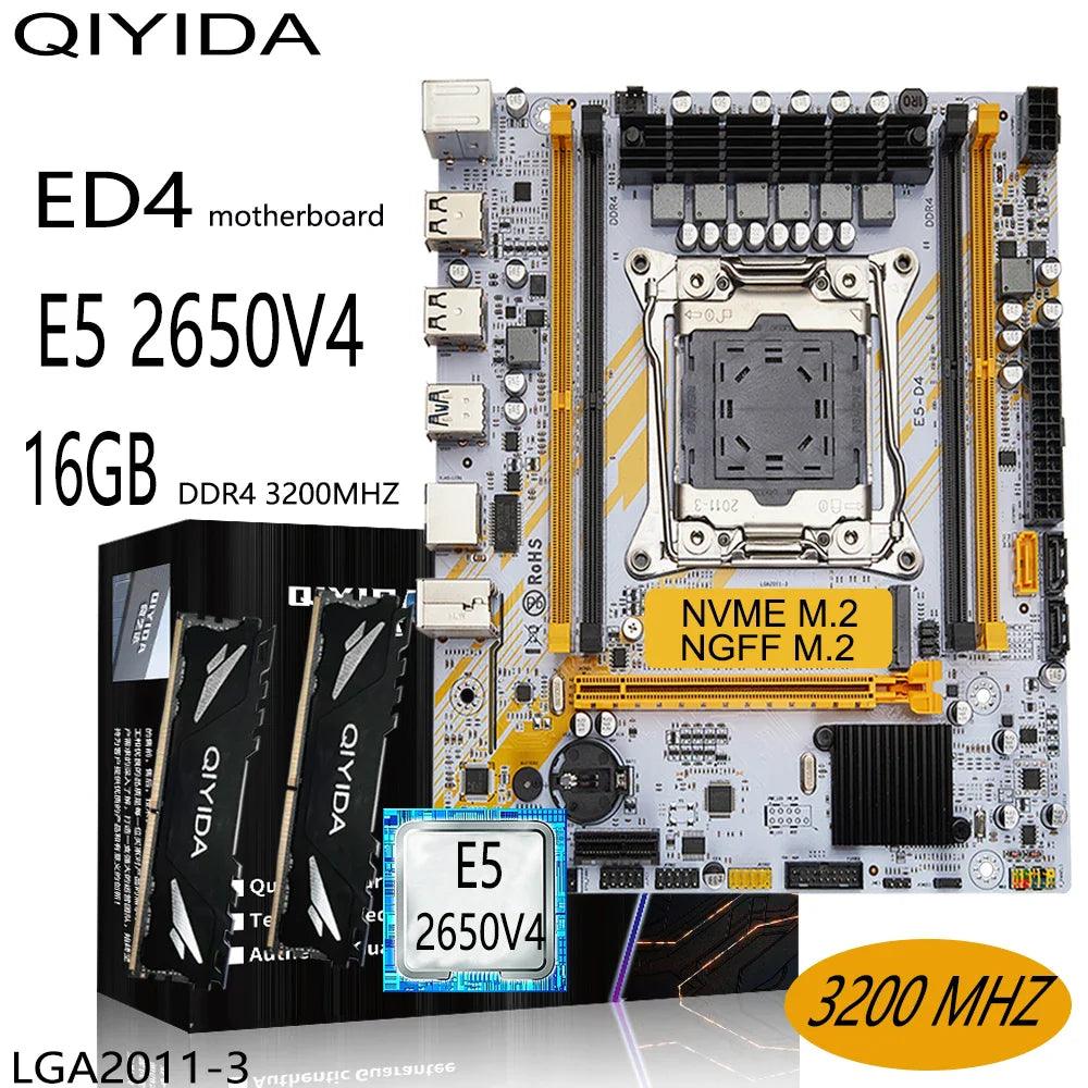 QIYIDA X99 Motherboard Combo: Enhanced Xeon CPU Performance  ourlum.com   