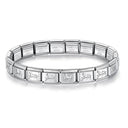 Stainless Steel Geometric Bangle Chic Women's Fashion Jewelry