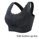 Breathable Black Sport Bra for Women - Sizes L to 2XL  Our Lum   