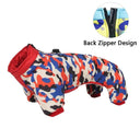 Winter Cozy Dog Jacket for Small-Medium Breeds: Warm & Waterproof Coat Chihuahua French Bulldog Pug  ourlum.com Zipper Red S 