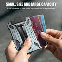 Wallet for Men Slim Aluminum Metal Money Clip RFID Blocking