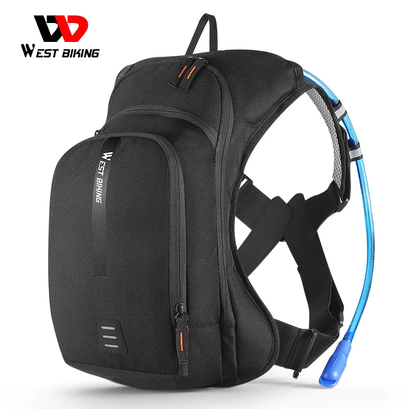 West Biking 10L Lightweight Cycling Backpack with Ergonomic Straps and Hydration System for Outdoor Adventures