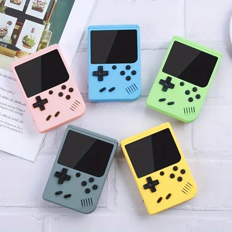 800 In 1 Games Mini Portable Retro Video Games Console FC Handheld Game Player 8 Bit 3.0 Inch Color LCD Screen GameBoy For Gift  ourlum.com   