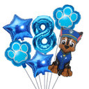 Paw Patrol Dog Balloon Set Chase Skye Marshall Birthday Fun