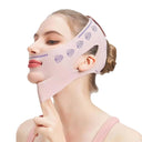 Double-Deck Face Slimming Bandage Face Lifting Belt