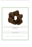 Satin-Feeling Large Intestine Hair Tie Elegant Headband For Women