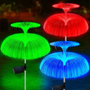 Solar Jellyfish Lights: Colorful Outdoor Garden Decor