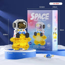 Space Astronaut Building Blocks Set with Light - Creative DIY Toys  ourlum.com   